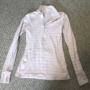 lululemon half zip light jacket